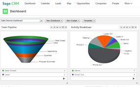 Sage CRM screenshot 1